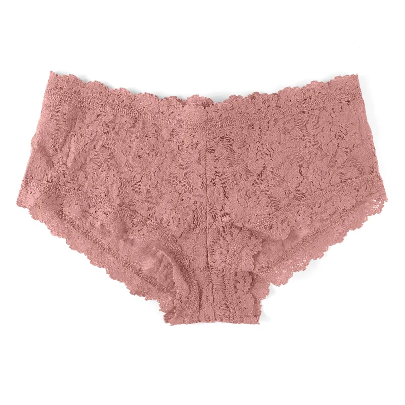 Signature Lace Boyshort V2 | Desert Rose Elegant Lace Design