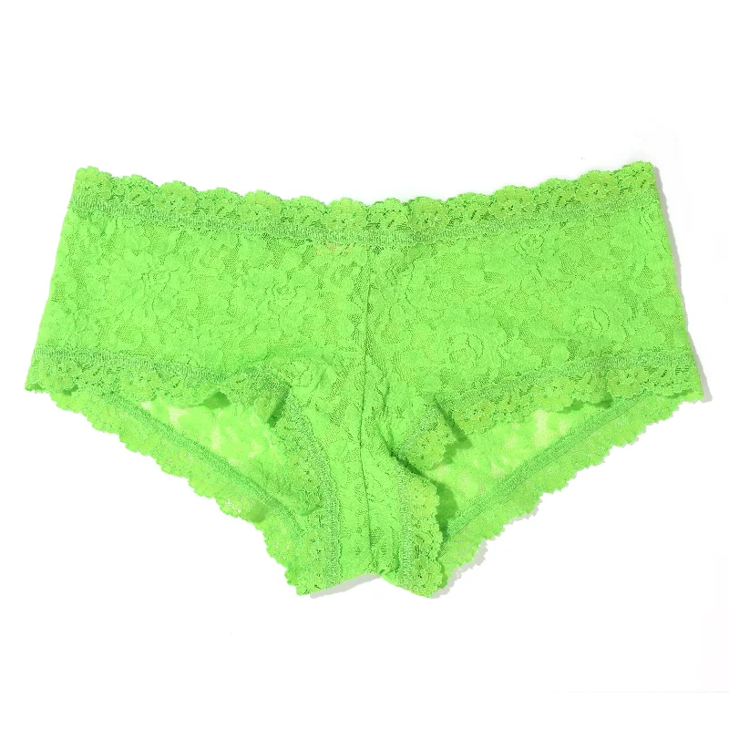 Signature Lace Boyshort | Lush Green Chic Lace Dress