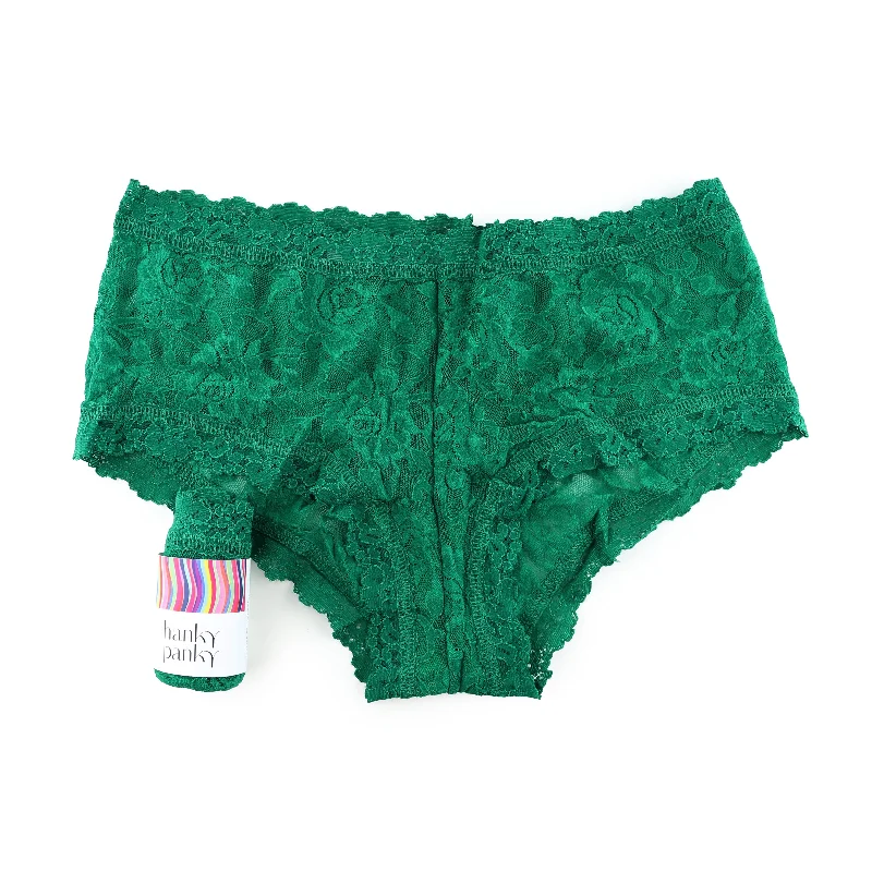 Signature Lace Boyshort | Green Envy Classic Lace Dress