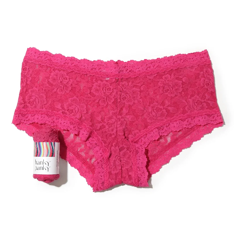 Signature Lace Boyshort | Intuition (Pink) Lace Party Dress