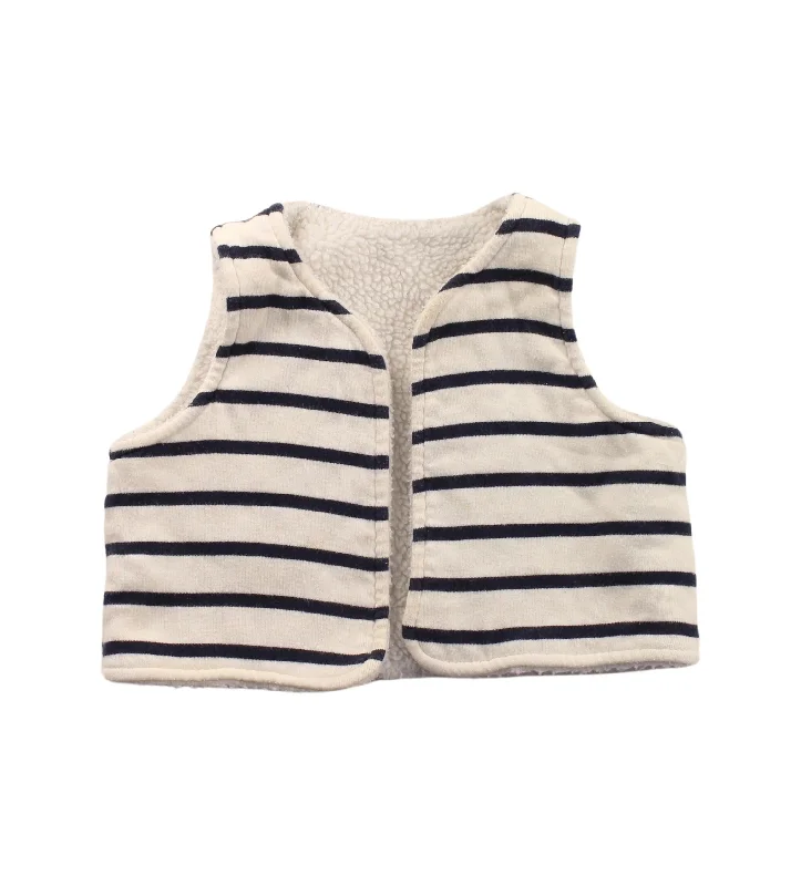 Petit Bateau Dress Up Vest 6-12M Women's travel jackets