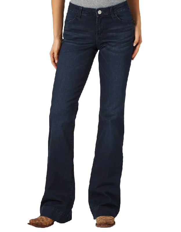 Women's Wrangler Retro Mae Wide Leg Trouser Jean