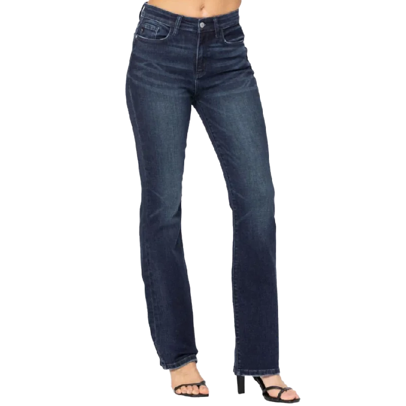 Judy Blue Womens High Rise Slim Bootcut Jeans