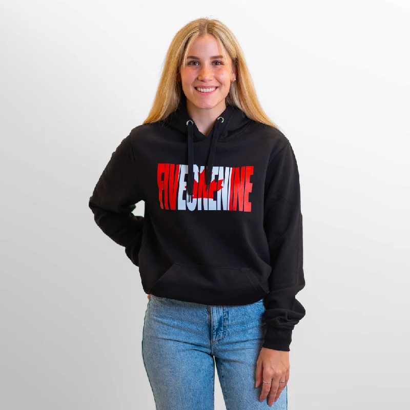 CANADIAN FLAG HOODIE (UNISEX) Women’s Hoodie Pullover