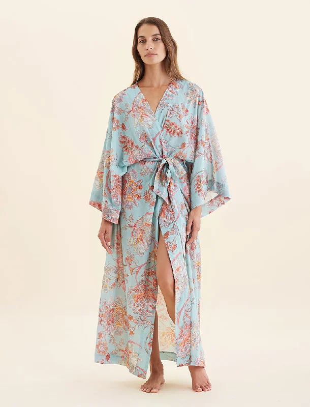 Coco Kimono Maxi Robe Luxury pajama sets