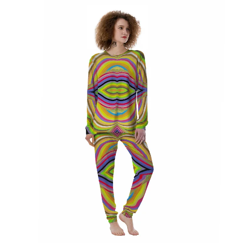 Rave Rainbow Print Pattern Women's Pajamas Nordstrom pajama sets