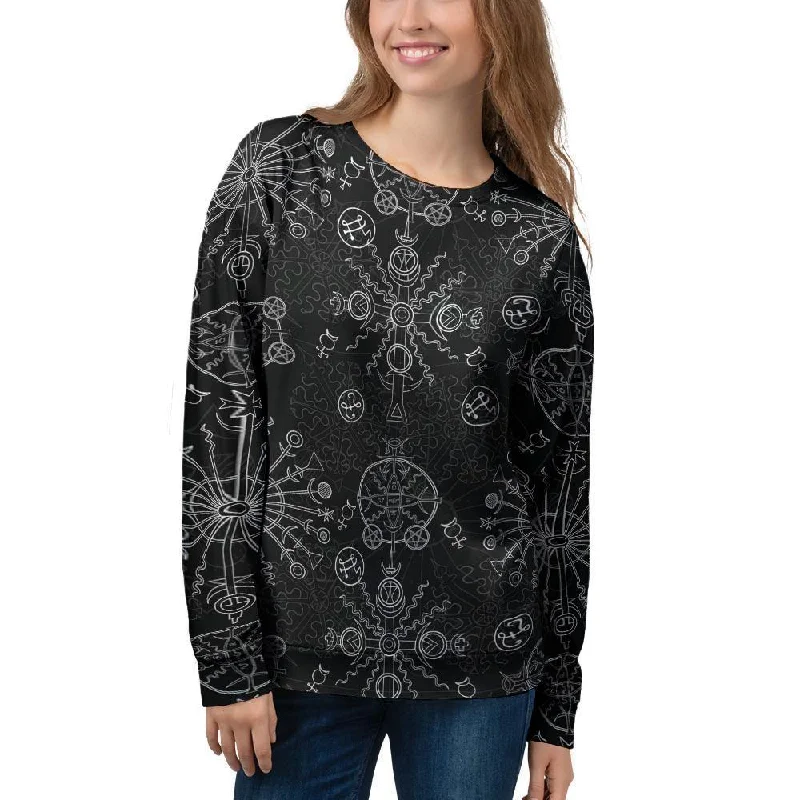 Occult Witch Gothic Women's Sweatshirt Winter sweaters