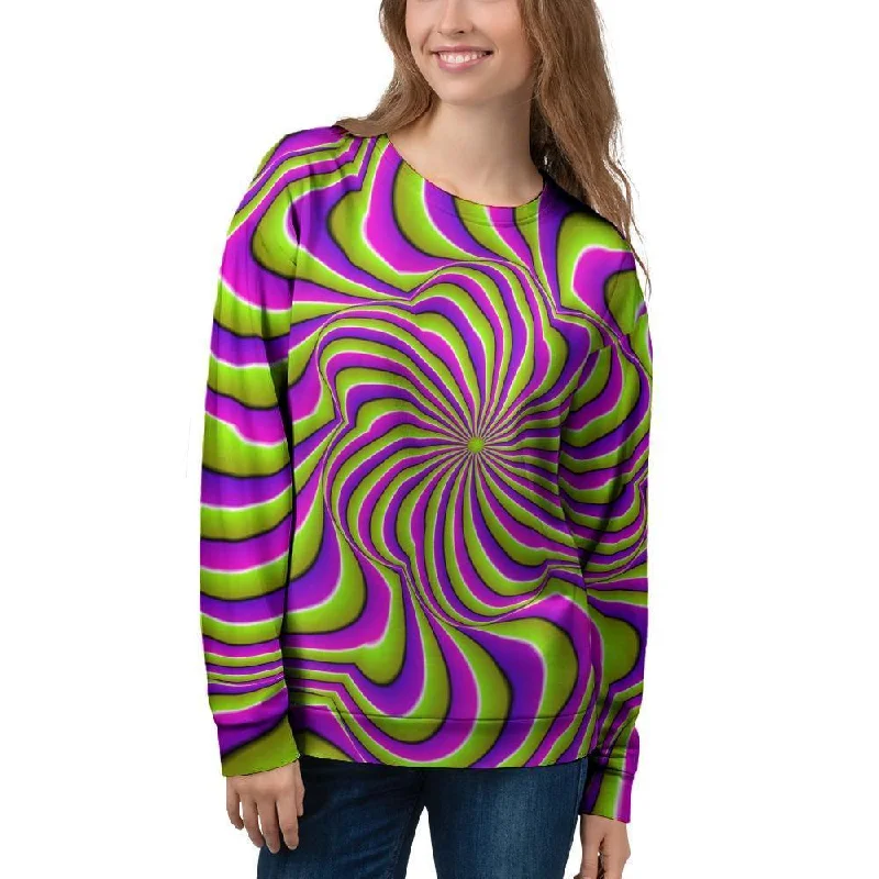 Optical illusion Abstract Women's Sweatshirt Cashmere sweaters