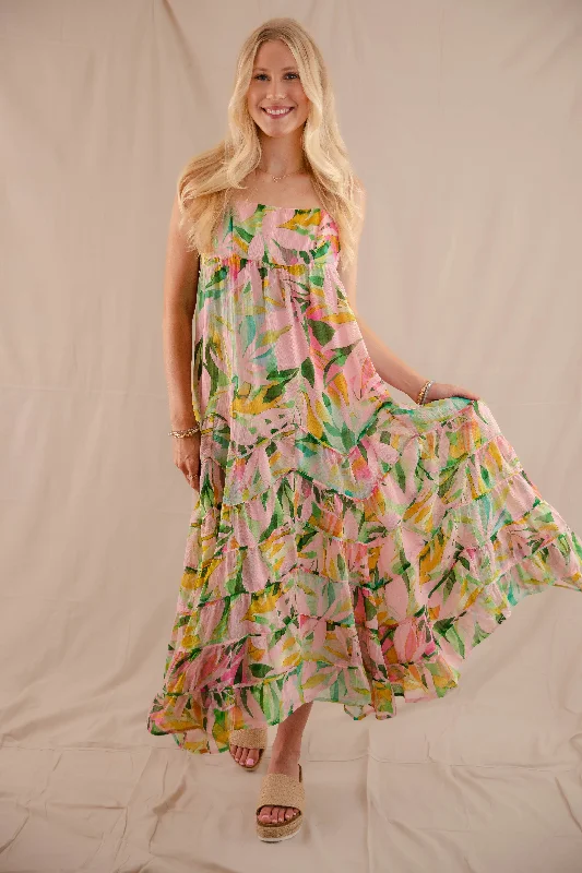 Tropical Tango Maxi Dress Shein maxi dresses