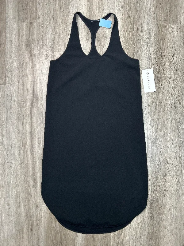 Athletic Dress By Athleta In Black, Size: Sp Knitted unclassified dresses