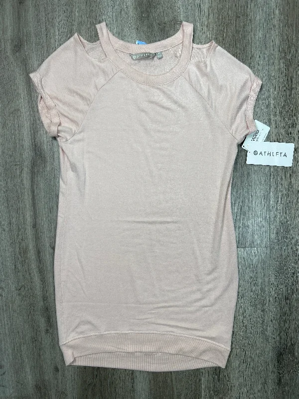 Athletic Dress By Athleta In Peach, Size: S Tulle unclassified dresses