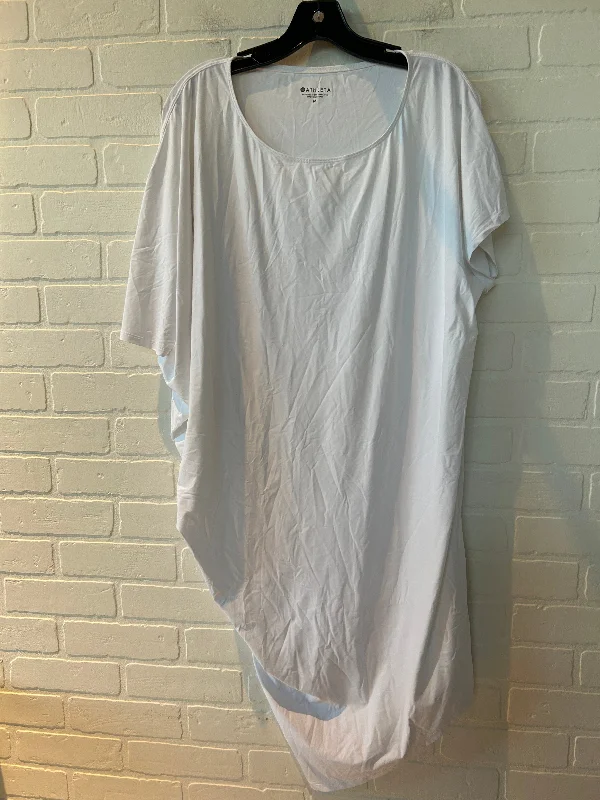 Athletic Dress By Athleta In White, Size: M Breathable unclassified dresses