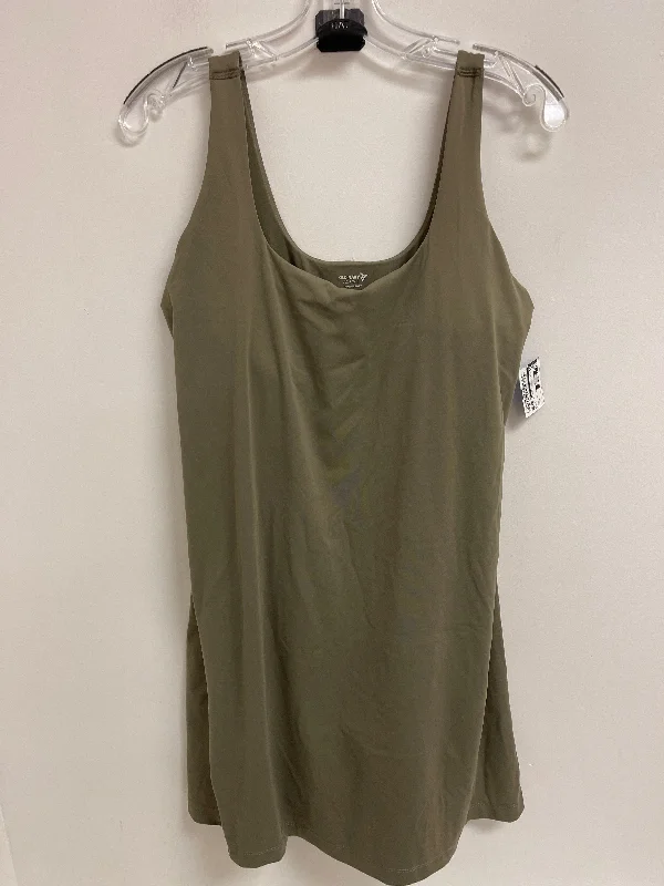 Athletic Dress By Old Navy In Green, Size: L Denim unclassified dresses