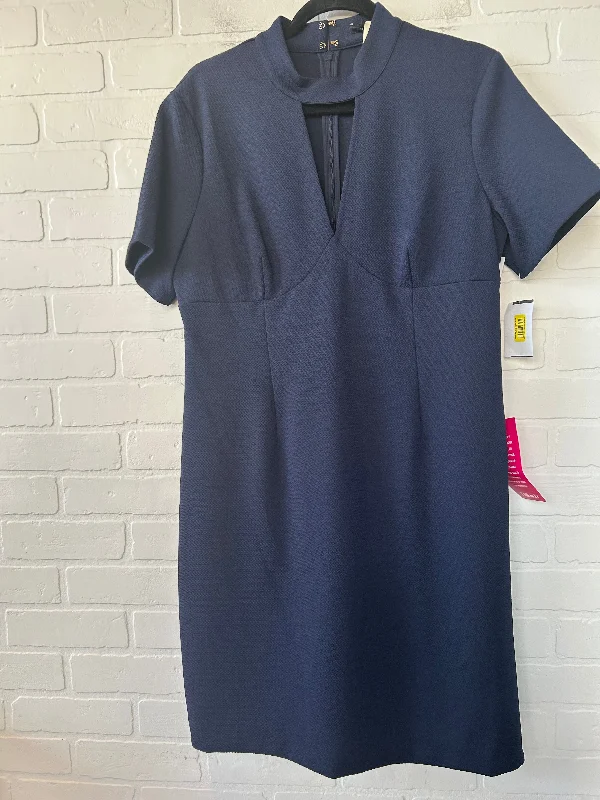 Dress Work By Trina By Trina Turk In Blue, Size: L Date night unclassified dresses