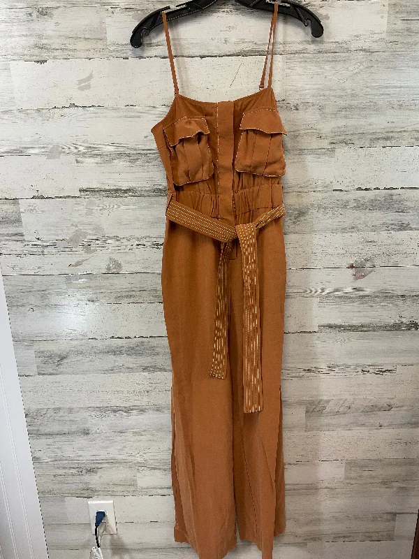 Jumpsuit By A Loves A In Tan, Size: Xs Soft fabric unclassified dresses