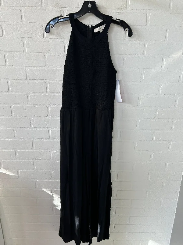 Jumpsuit By Loft In Black, Size: S Lace unclassified dresses