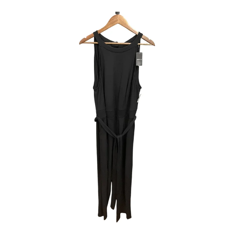 Jumpsuit By Torrid In Black, Size: 3x Earthy tone unclassified dresses