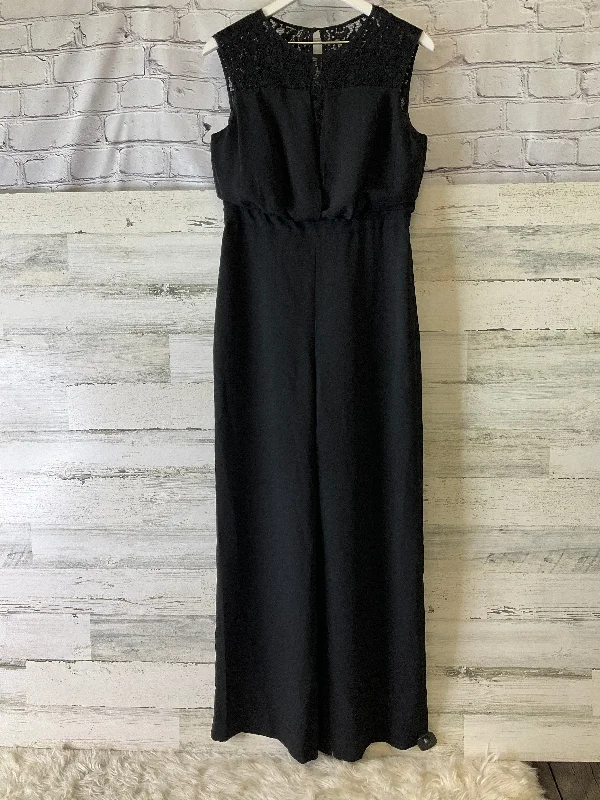 Jumpsuit By White House Black Market In Black, Size: M Striped unclassified dresses