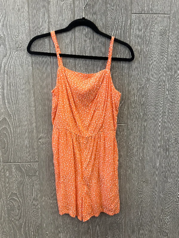 Romper By Old Navy In Orange, Size: S Petite unclassified dresses