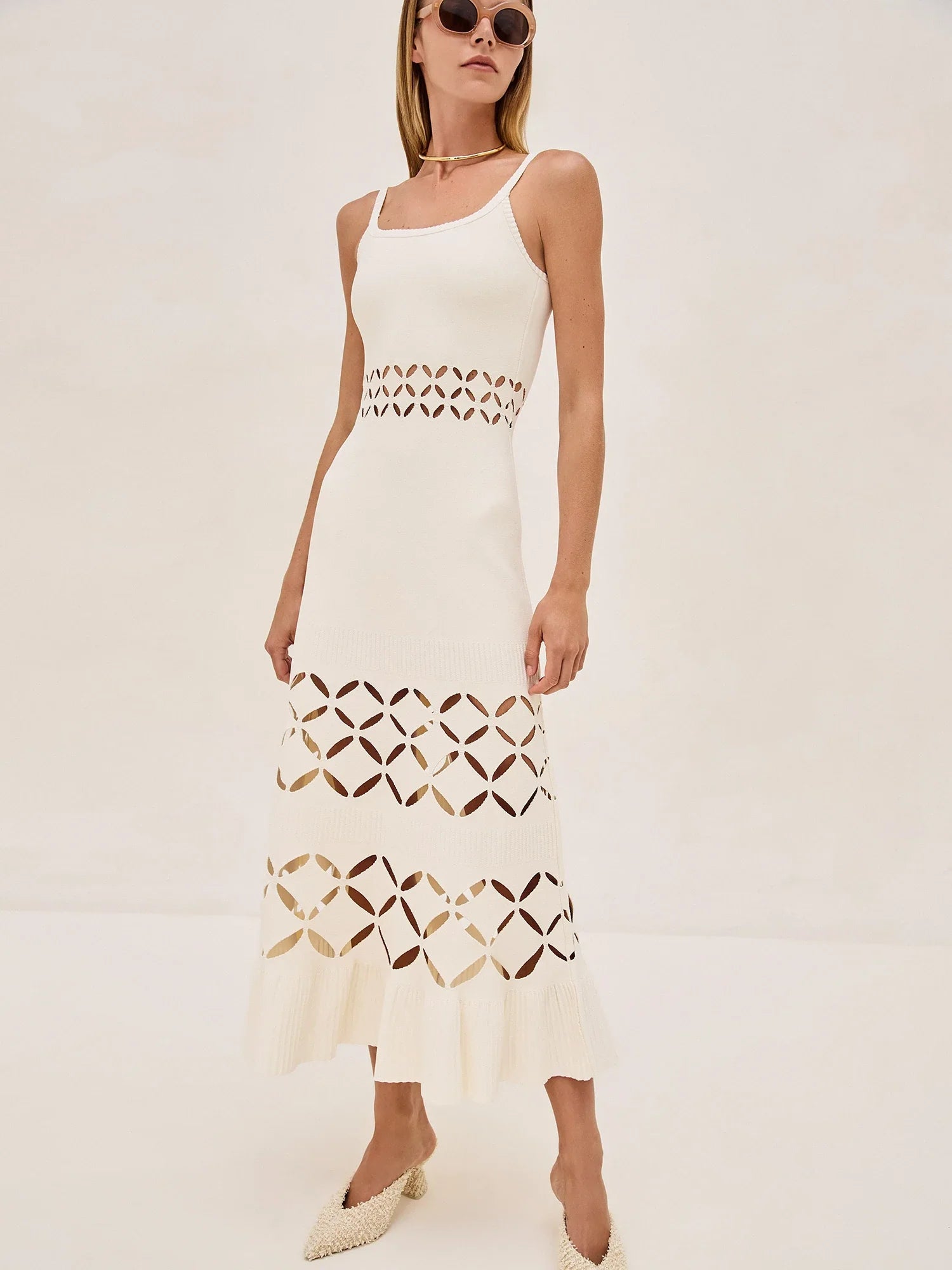 Alexis - Elayne Dress - Off White Popular unclassified dresses