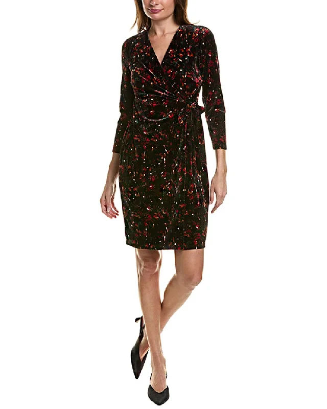 Anne Klein Classic Wrap Dress Cotton unclassified dresses