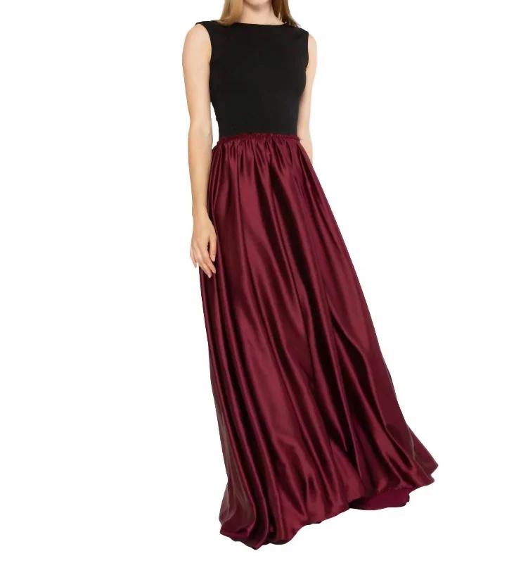 Ashley Dress In Wine Trendy new unclassified dresses