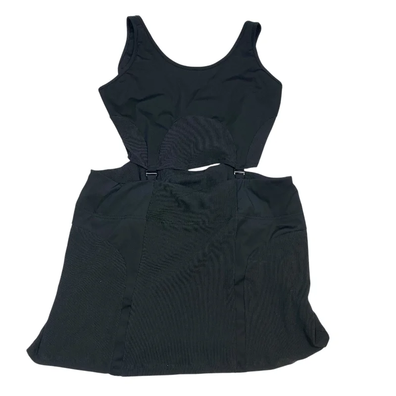 Athletic Dress By Adidas In Black, Size: 4x Metallic unclassified dresses