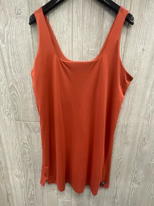 Athletic Dress By Old Navy In Orange, Size: Xxl Office unclassified dresses