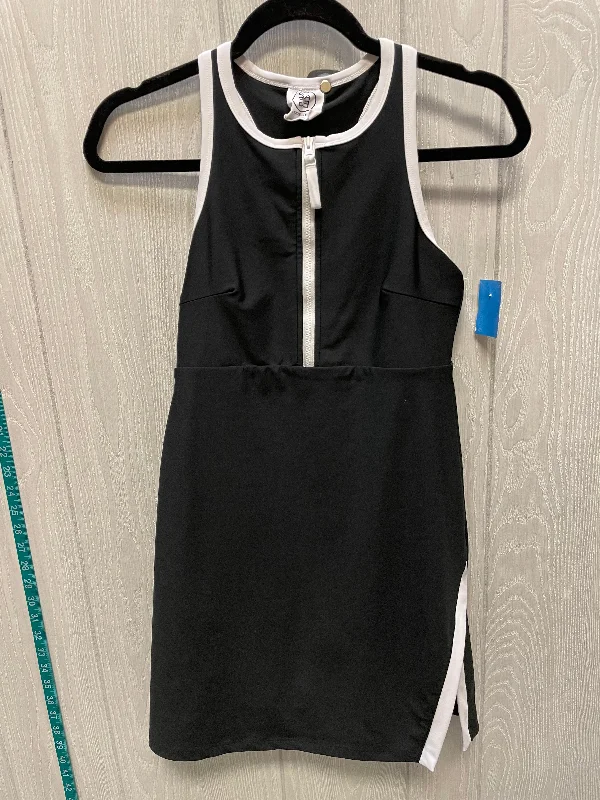 Athletic Dress By Sage In Black & White, Size: S Everyday wear unclassified dresses