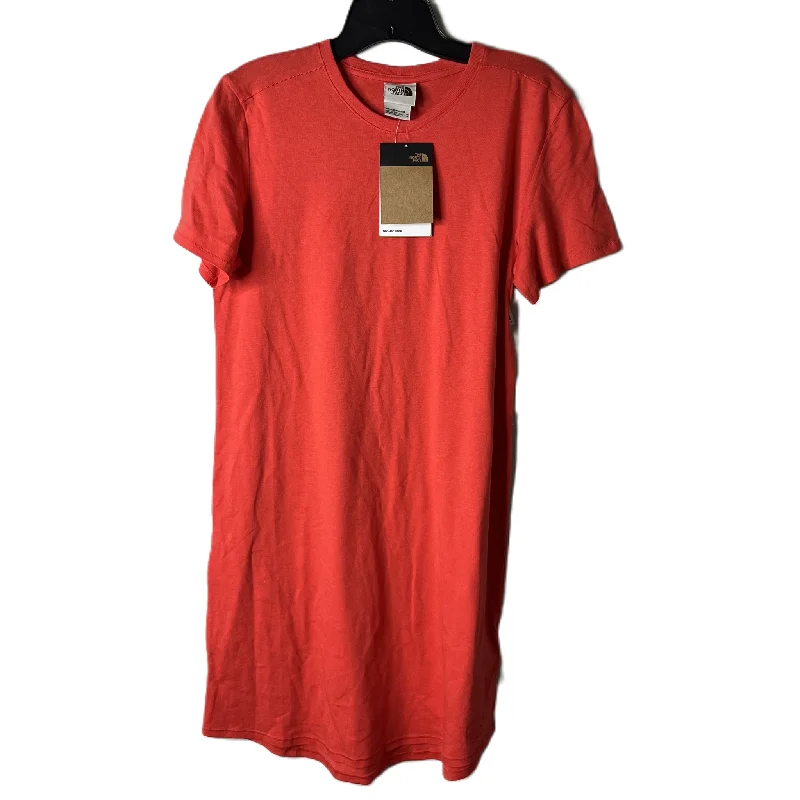 Athletic Dress By The North Face In Red, Size: M Earthy tone unclassified dresses