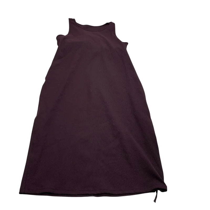 Athletic Dress By Zella In Purple, Size: L Winter unclassified dresses