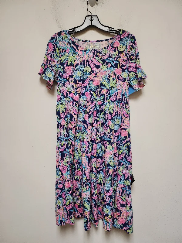 Dress Designer By Lilly Pulitzer In Multi-colored, Size: M Cocktail unclassified dresses