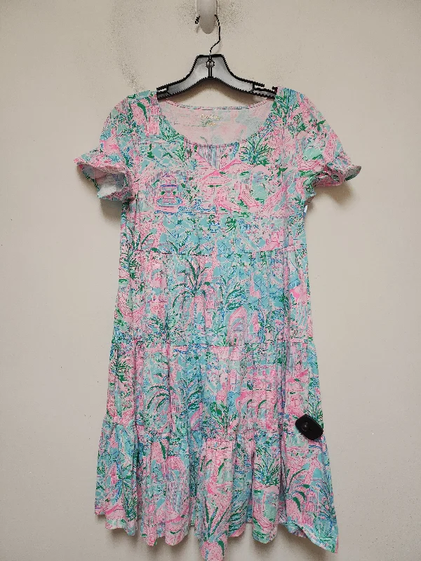 Dress Designer By Lilly Pulitzer In Multi-colored, Size: S Vacation unclassified dresses