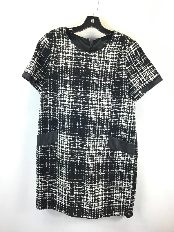 Dress Work By Banana Republic In Black & White, Size: M Everyday wear unclassified dresses