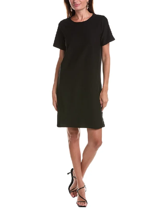 EILEEN FISHER Jewel Neck Mini Dress Mini Skirt Casual