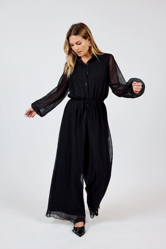 Gathering Button up Jumpsuit Y2K unclassified dresses