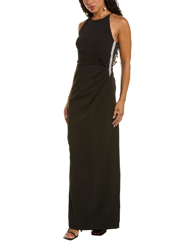 Halston Annika Gown Knitted unclassified dresses