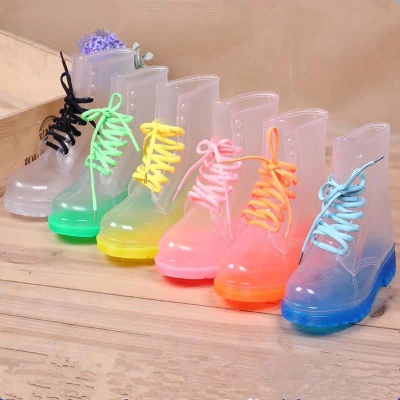 Jelly Transparent Rain Boots YV2303 Party unclassified dresses