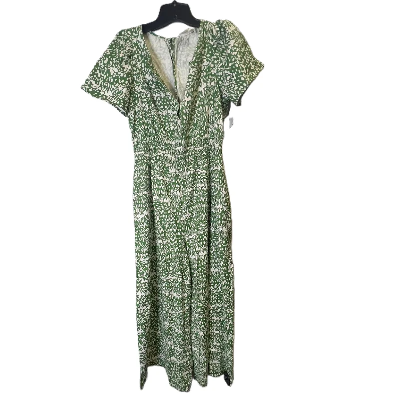 Jumpsuit By Anthropologie In Green, Size: S High-end unclassified dresses