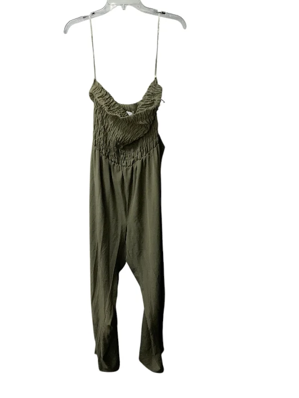 Jumpsuit By Caren Sport In Green, Size: 3x Lounge unclassified dresses