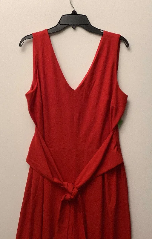 Jumpsuit By Cme In Red, Size: Xl Stylish unclassified dresses