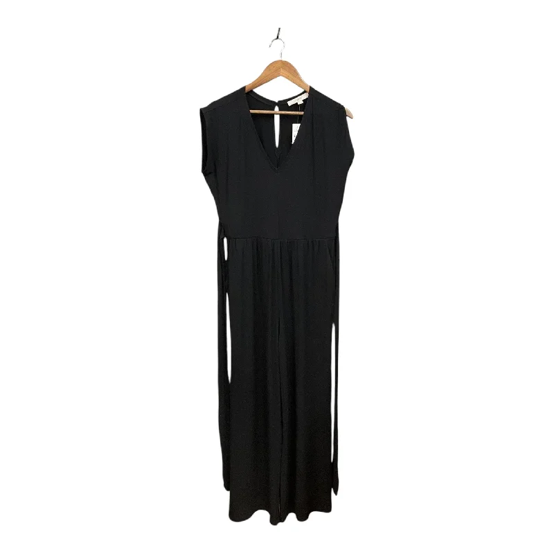 Jumpsuit By Loft In Black, Size: M Long sleeve unclassified dresses