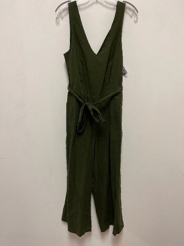 Jumpsuit By Lucky Brand In Green, Size: M Flowy unclassified dresses