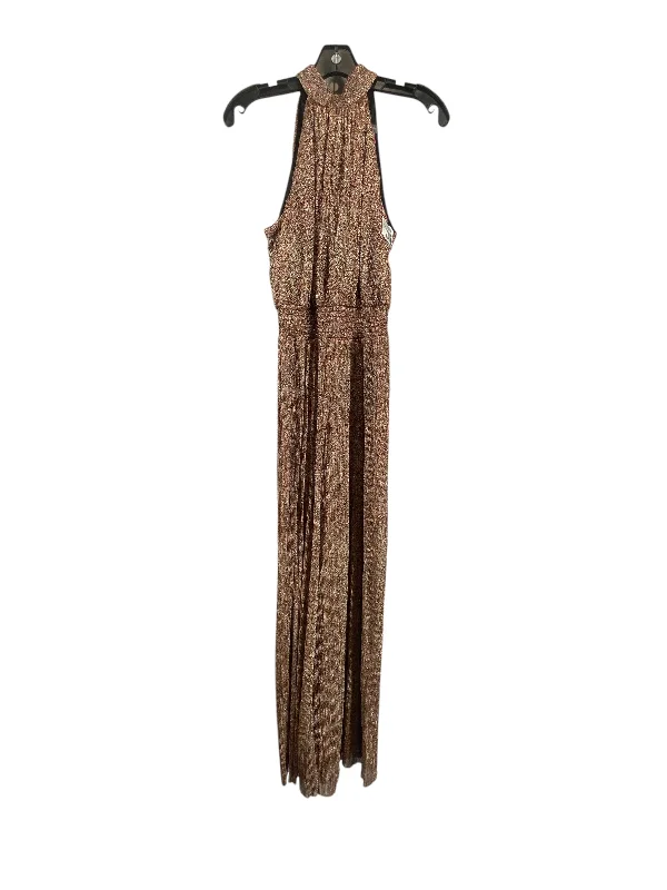 Jumpsuit By Vince Camuto In Bronze, Size: S Spring unclassified dresses