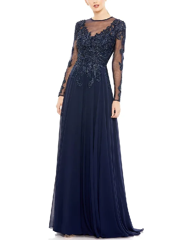 Mac Duggal   A-Line Gown Winter unclassified dresses