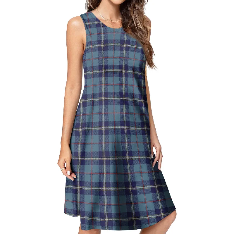 MacRae of America Tartan Womens Casual Dresses Earthy tone unclassified dresses