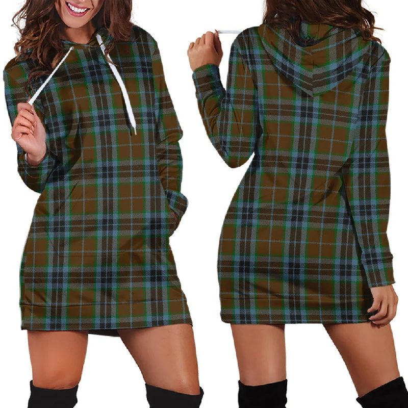 MacTavish Hunting Tartan Hoodie Dress A-line unclassified dresses