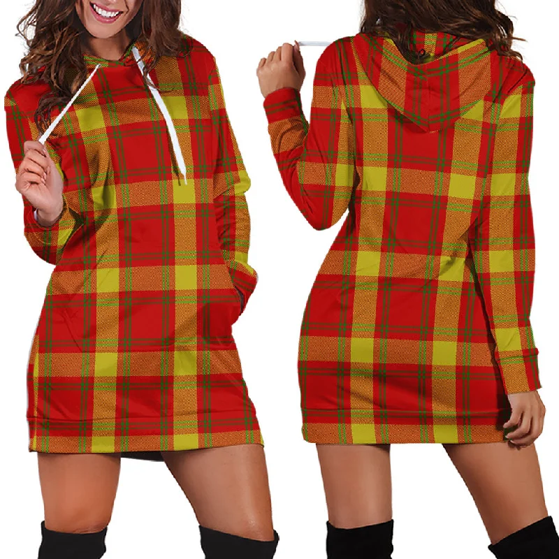 Maguire Modern Tartan Hoodie Dress Stylish unclassified dresses