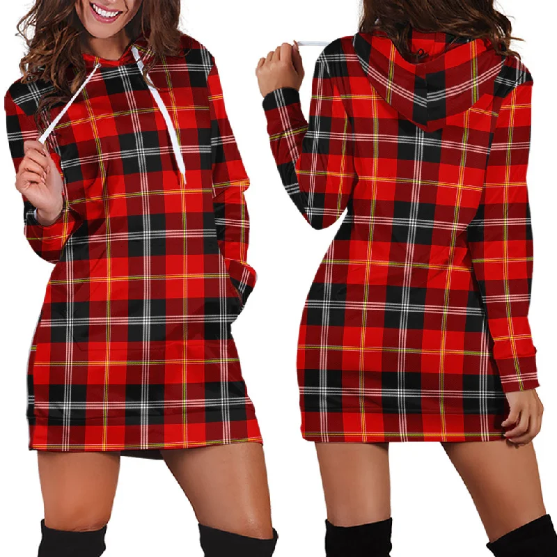 Majoribanks Tartan Hoodie Dress Minimalist unclassified dresses