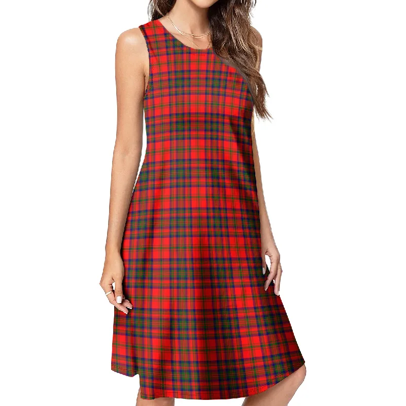 Matheson Tartan Womens Casual Dresses Dark color unclassified dresses